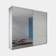 Turin - Sliding 2 Door Wardrobe With Mirror