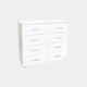 8 Drawer Chest (Supplied Packed Flat)