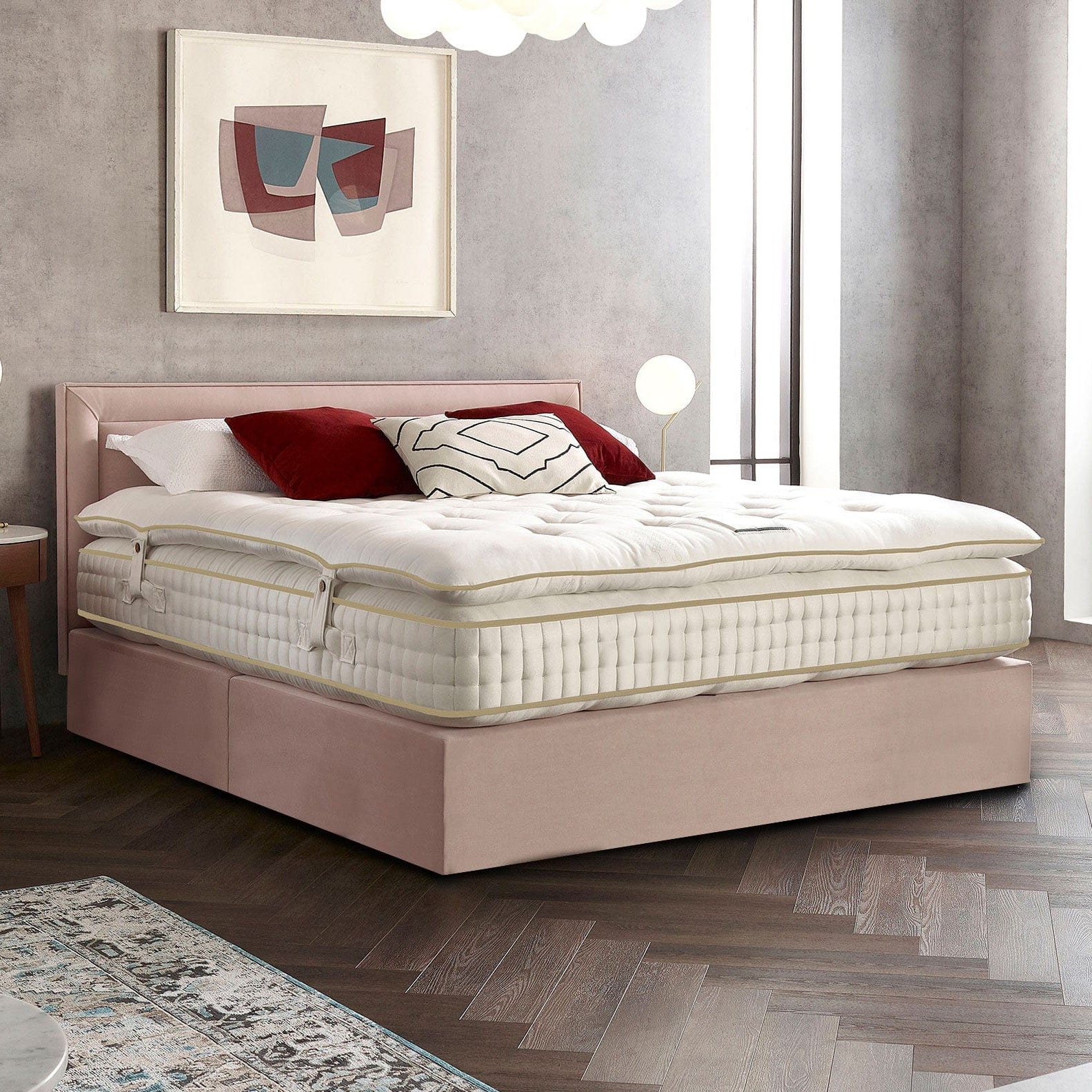 Harrison Spinks Valiant Support & Enhancer - Bed Base & Mattress