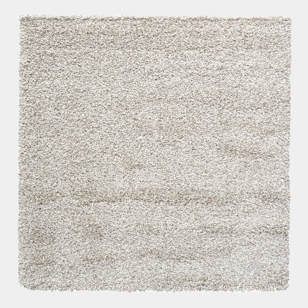 Twilight - Square Rug Linen White
