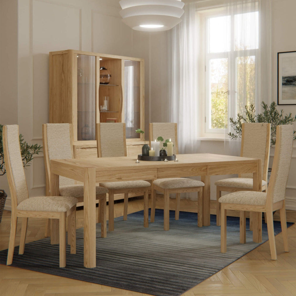 Arden - Dining Chair With High Back, Fabric