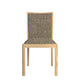 Arden - Low Back Dining Chair In Fabric Grey