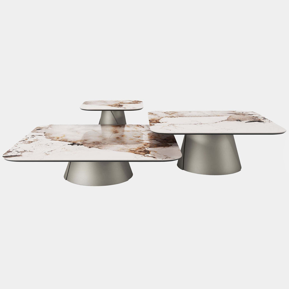 Cattelan Italia Albert - Ceramic Coffee Table, Square