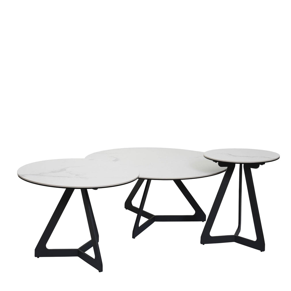 Angelo - Coffee Table White Ceramic
