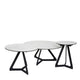 Angelo - Coffee Table White Ceramic