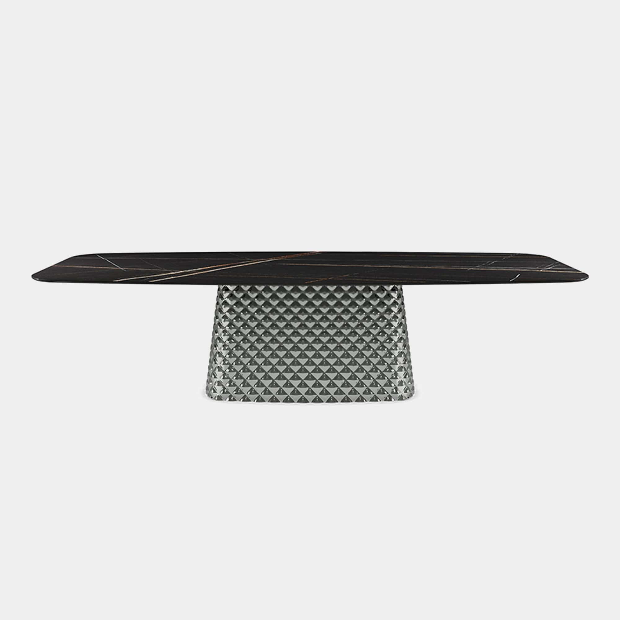 Dining Table 240cm x 120cm x 74h SAG Curved
