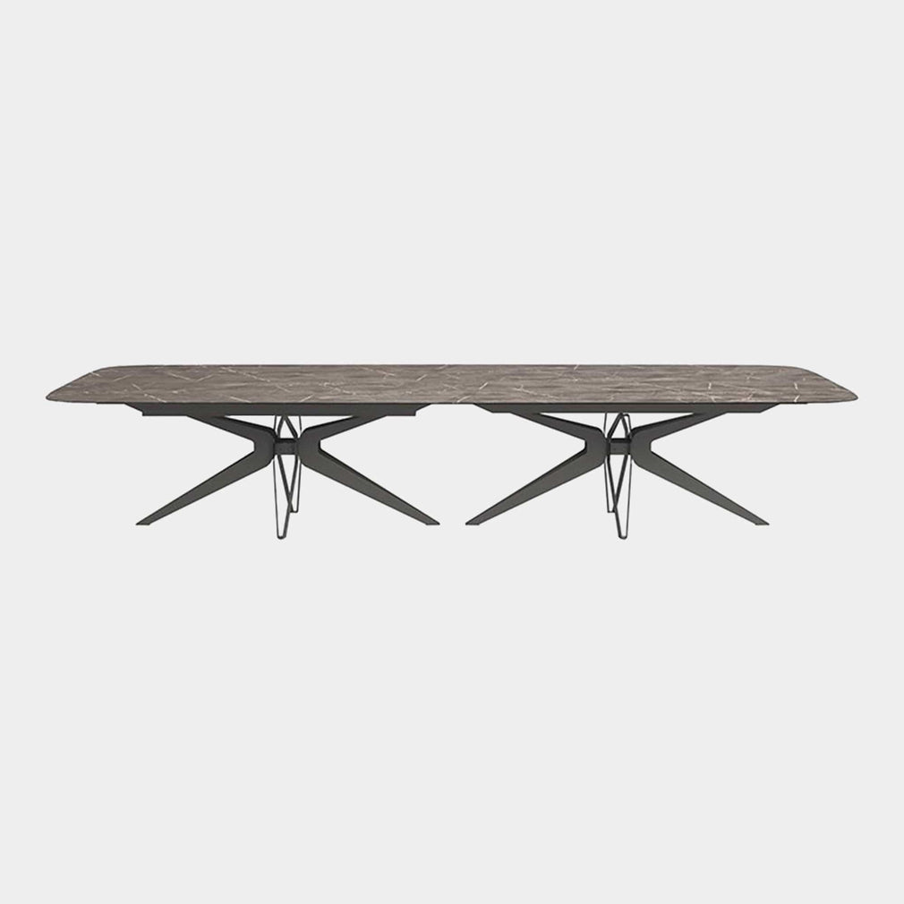 Bologna - Marble Effect Dining Table