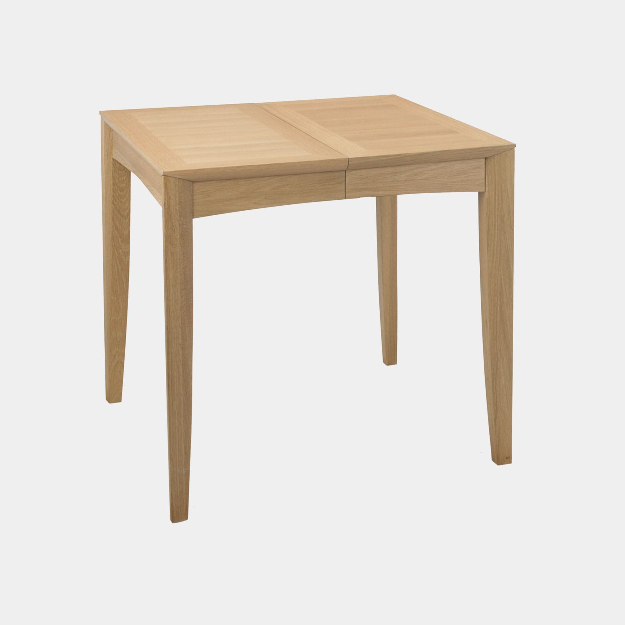 2-4 Extending Dining Table With Oak Finish