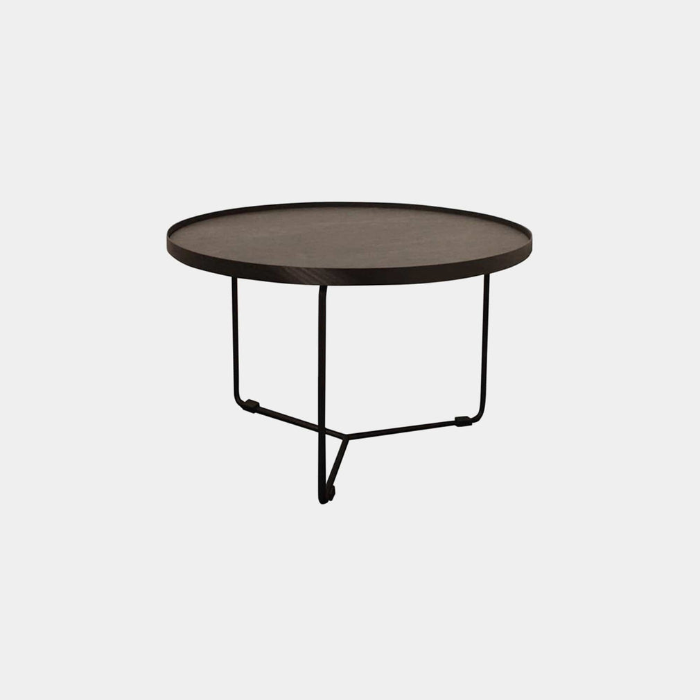 Cattelan Billy Keramik - 60 x 28cm Side Table Marmi Ceramic Top & Black Base