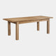 Country - Wooden Extending Dining Table Large
