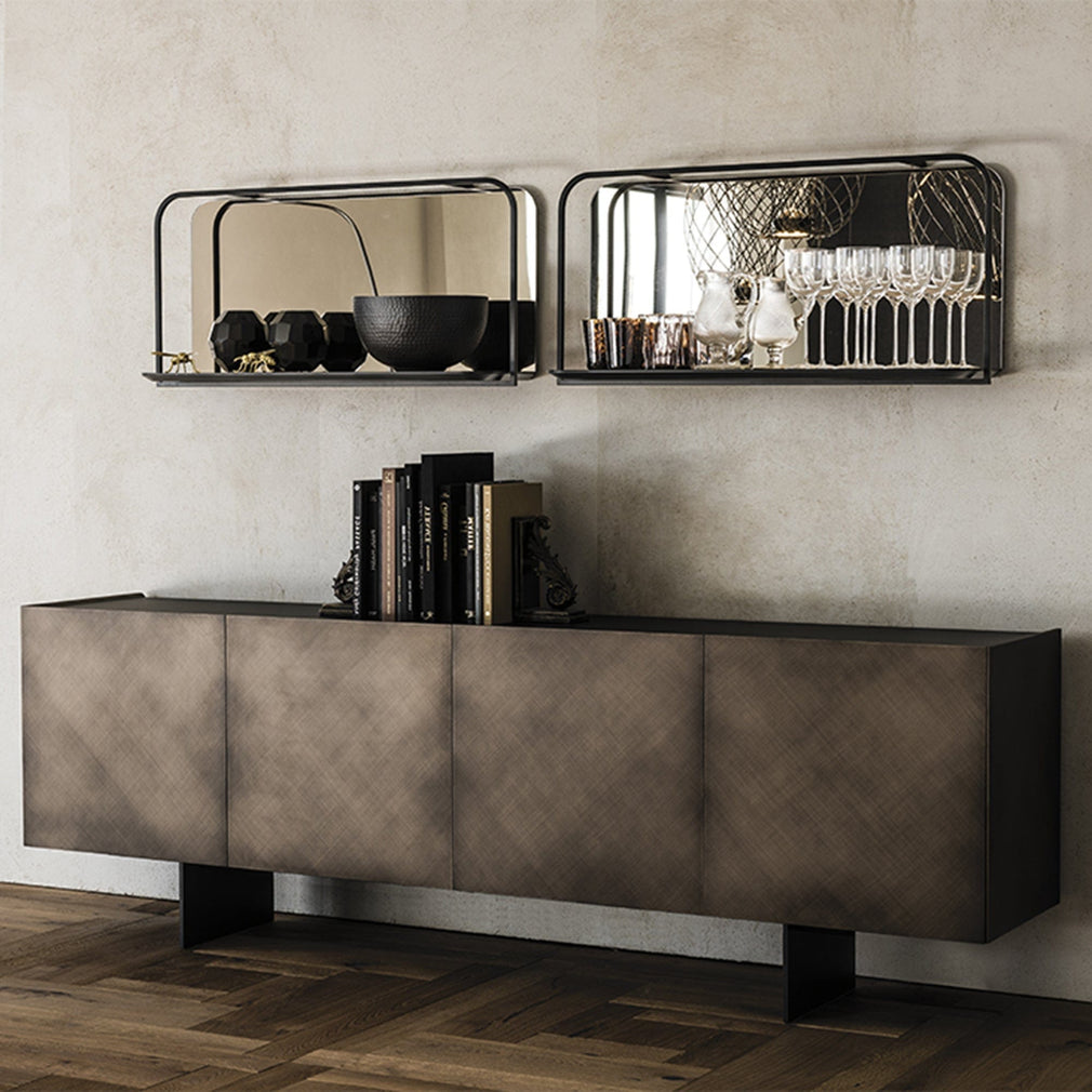 222cm A4 Four Door Sideboard