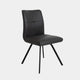 Clover - Dining Chair, Leather 443 Anthracite Leather