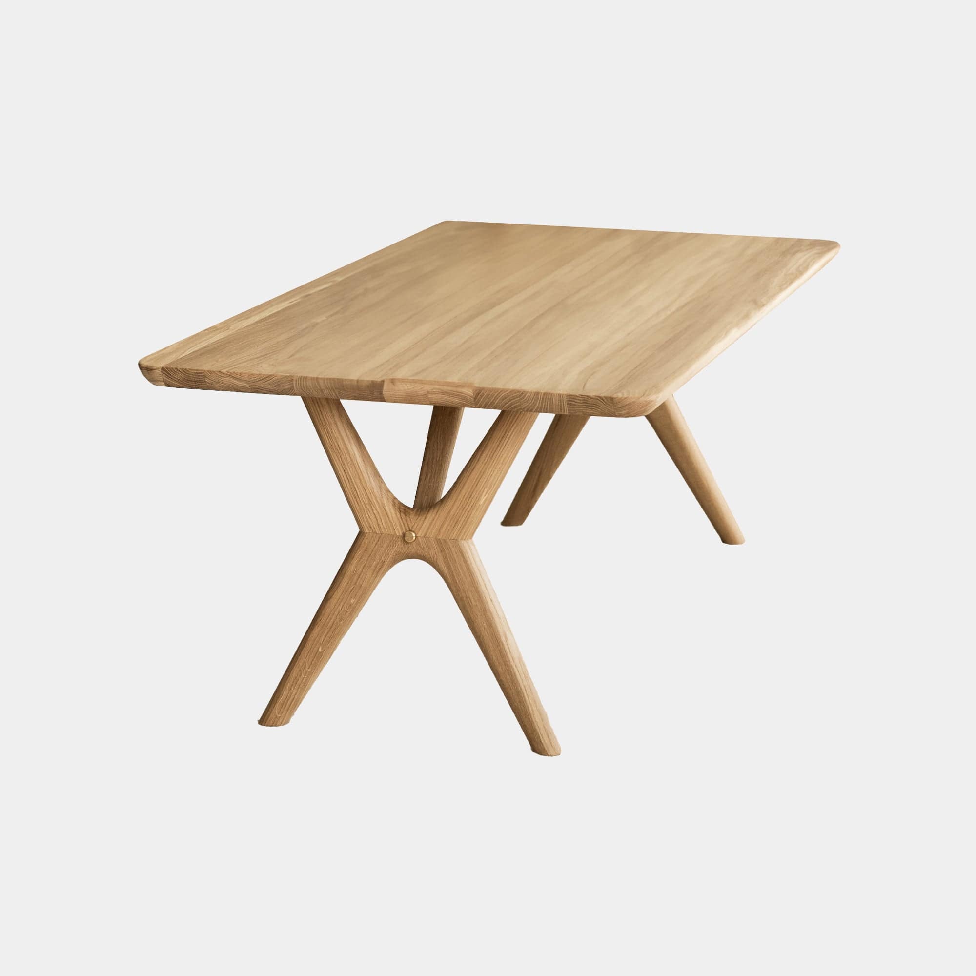 130cm Coffee Table With Brass Details, Edge Profile 3