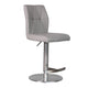 Light Grey PU Bar Stool (Assembly Required)