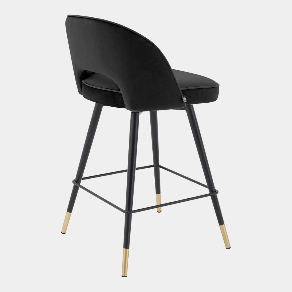 Eichholtz Cliff - Swivel Bar Stools Set Of 2, Fabric