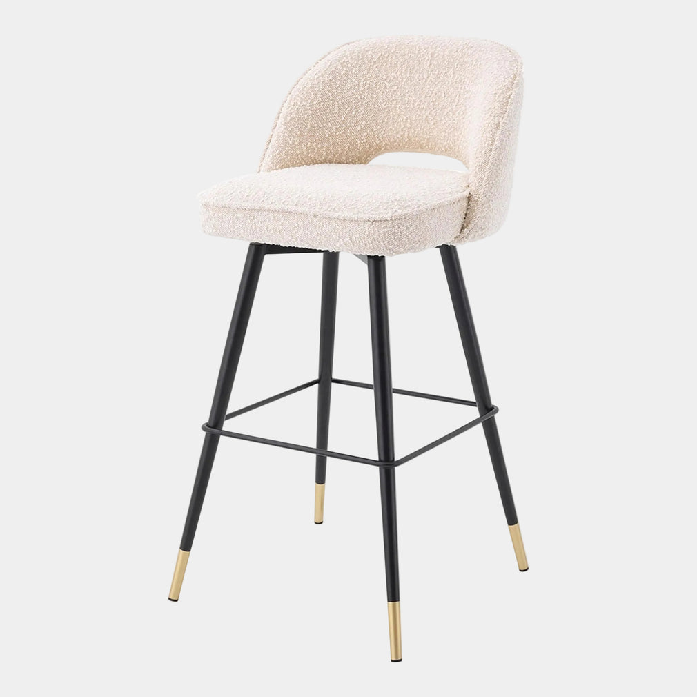 Eichholtz Cliff - Swivel Barstools Set Of 2, Velvet