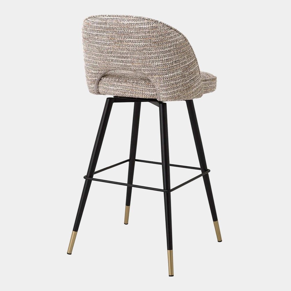 Eichholtz Cliff - Swivel Barstools Set Of 2, Velvet