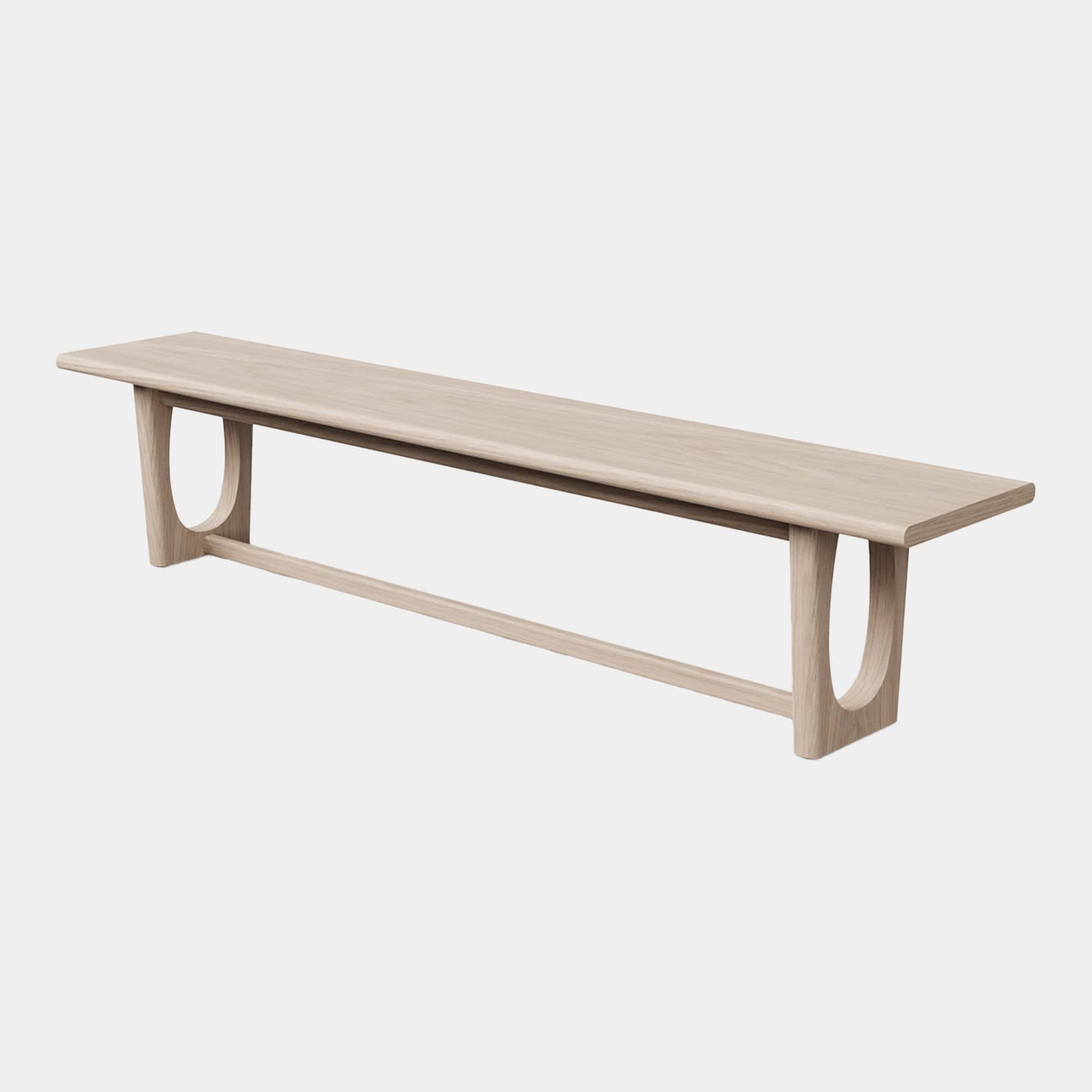 Enya - Bench In Natural Oak Finish 155cm