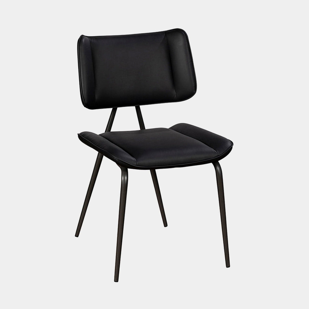 Lowden - Dining Chair In PU Black