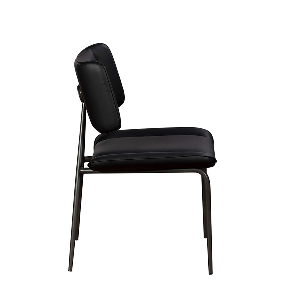 Lowden - Dining Chair In PU Black
