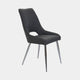 Marco - Dining Chair In Dark Grey PU