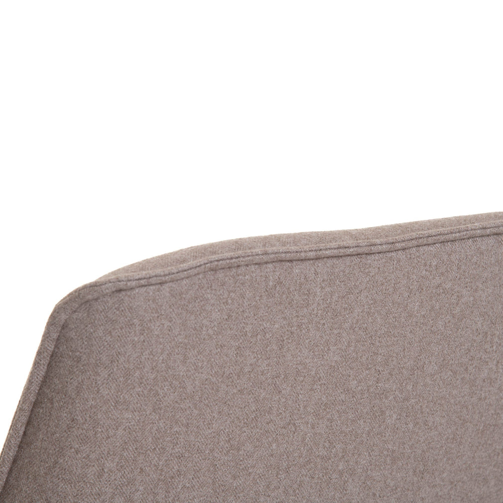 Nova - Swivel Dining Chair With 'A' Black Metal Leg In Fabric Grade 1