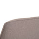 Nova - Swivel Dining Chair With 'A' Black Metal Leg In Fabric Grade 1