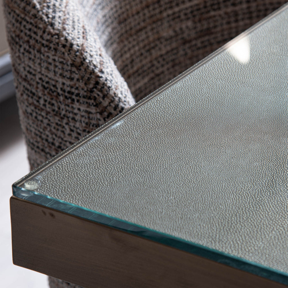 Ridgeville - Dining Table In Shagreen Finish 230cm