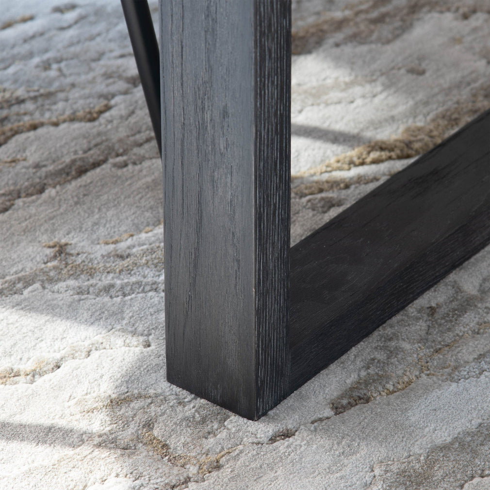 Ridgeville - Dining Table In Shagreen Finish 200cm