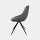 Matera - Swivel Dining Chair In PU Grey