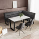 Matera - Swivel Dining Chair In PU Grey
