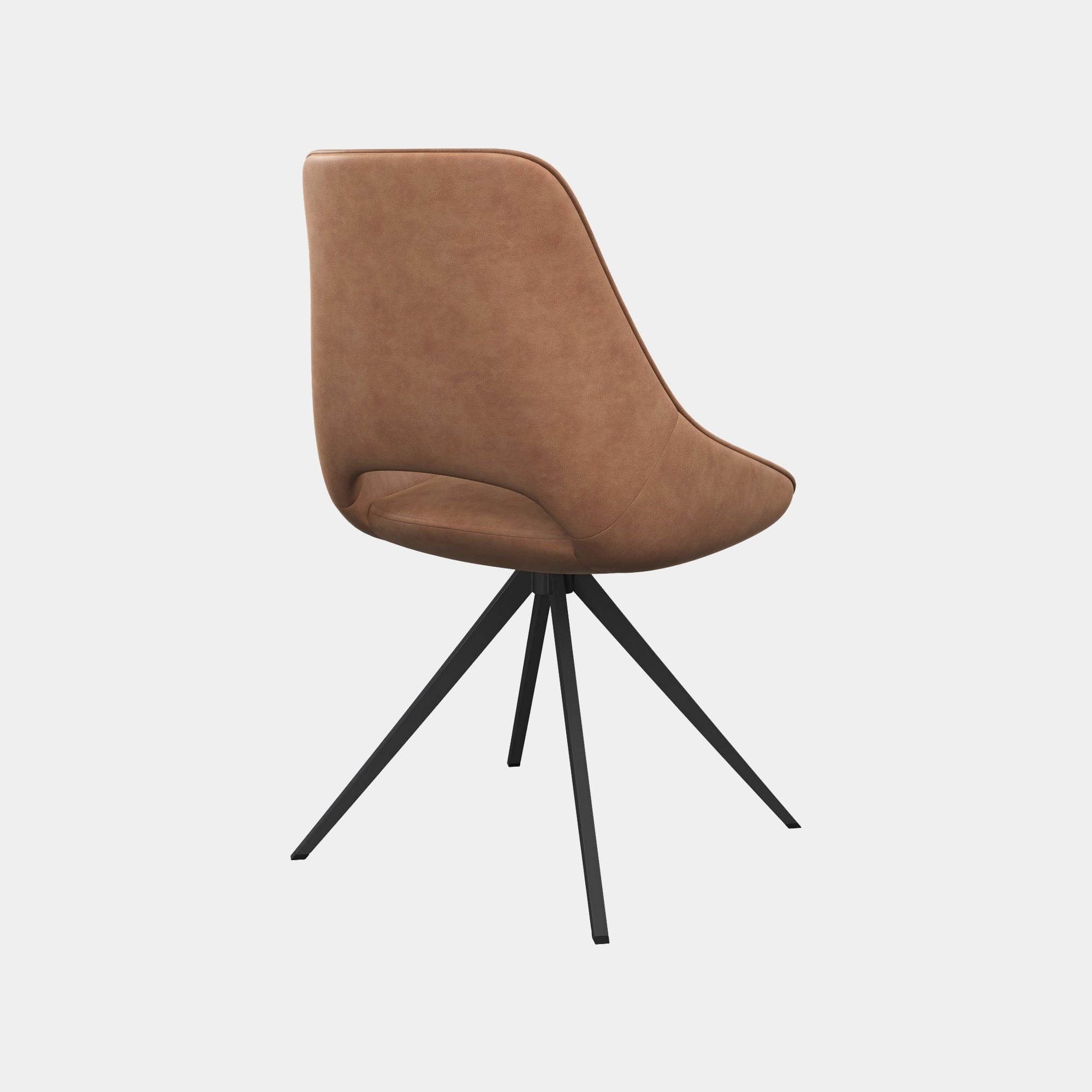 Matera - Swivel Dining Chair, PU Leather