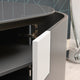 180cm TV Unit on Plinth In Matt Finish Laquered Structure Without LED