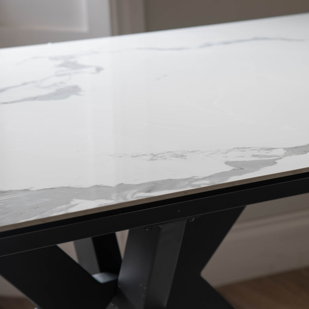Silvano - Ceramic Extending Dining Table