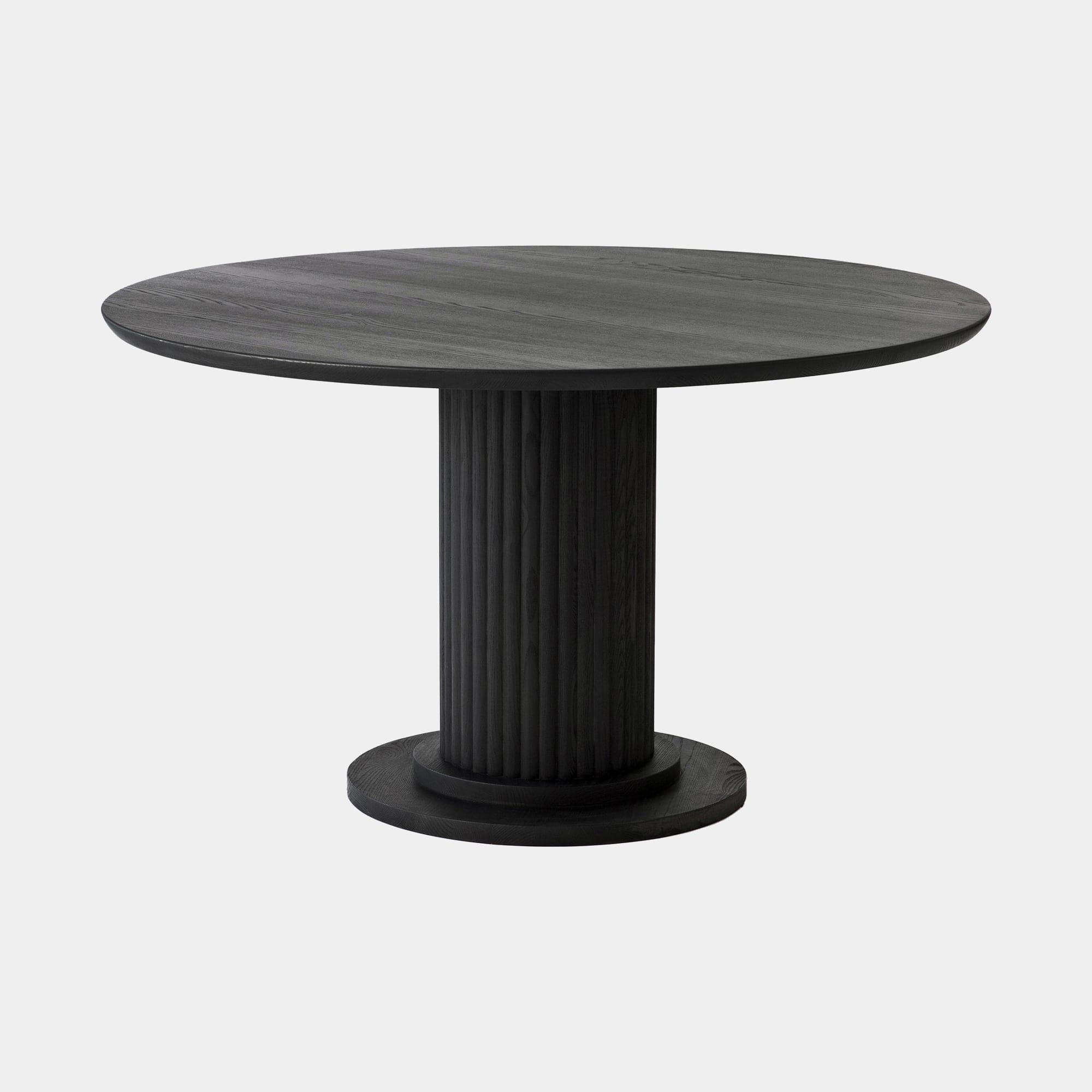 120cm Round Fixed Top Dining Table, Edge Profile 3