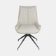 Torres - Swivel Dining Chair In PU Beige