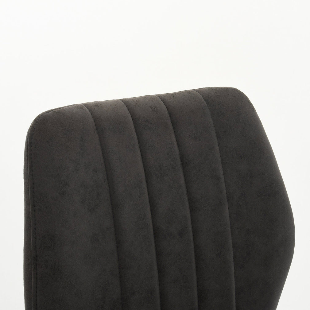 Tuscan - Dining Chair Dark Grey Fabric