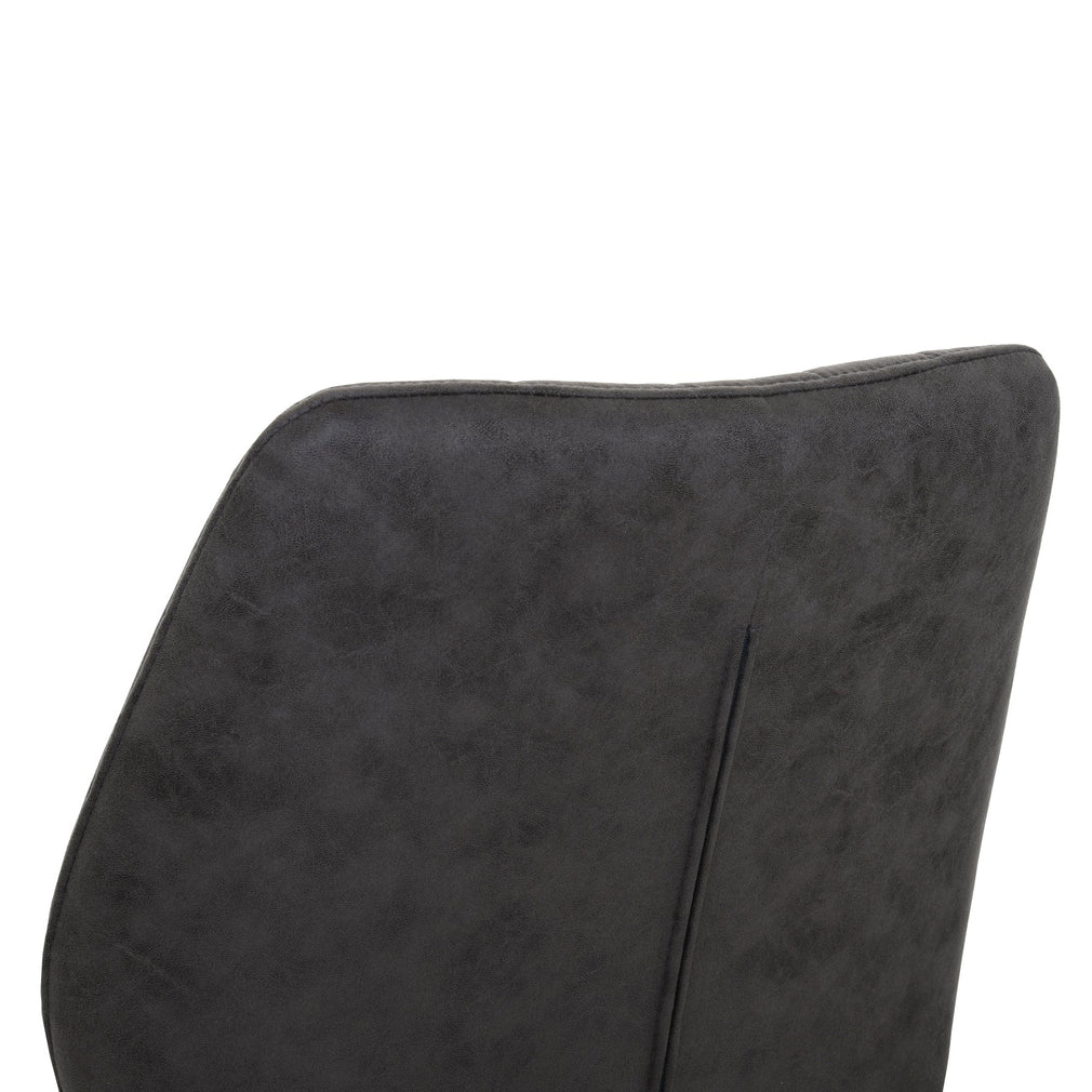 Tuscan - Dining Chair Dark Grey Fabric