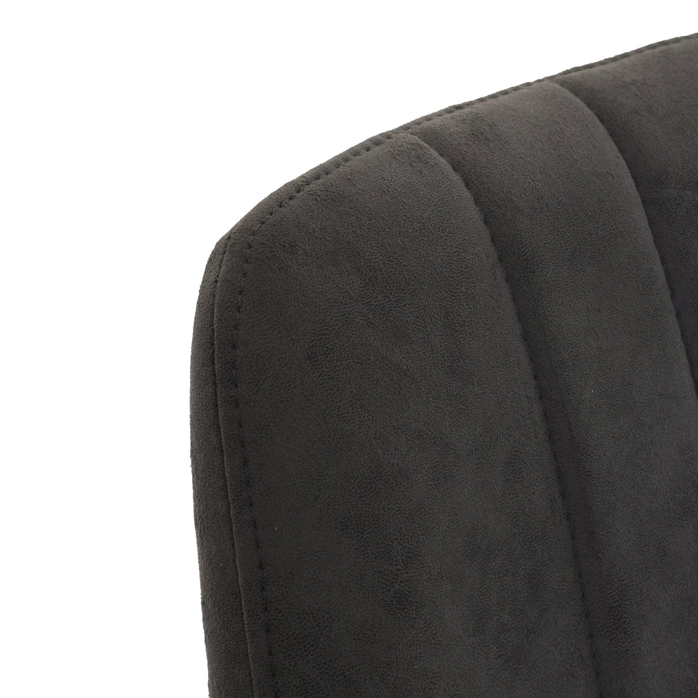 Tuscan - Dining Chair Dark Grey Fabric