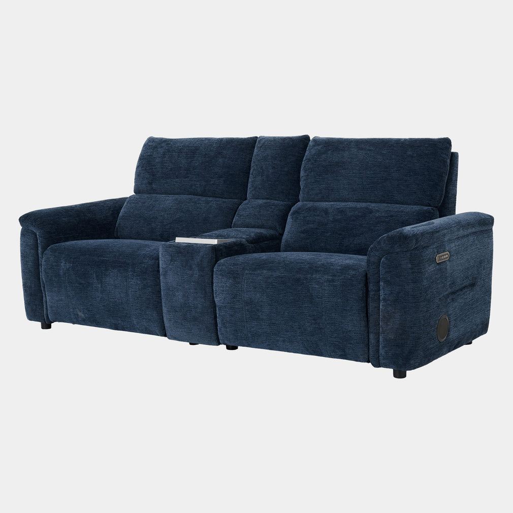 Odeon - 2.5 Seat Power Recliner With Touchscreen In Fabric Grade F6