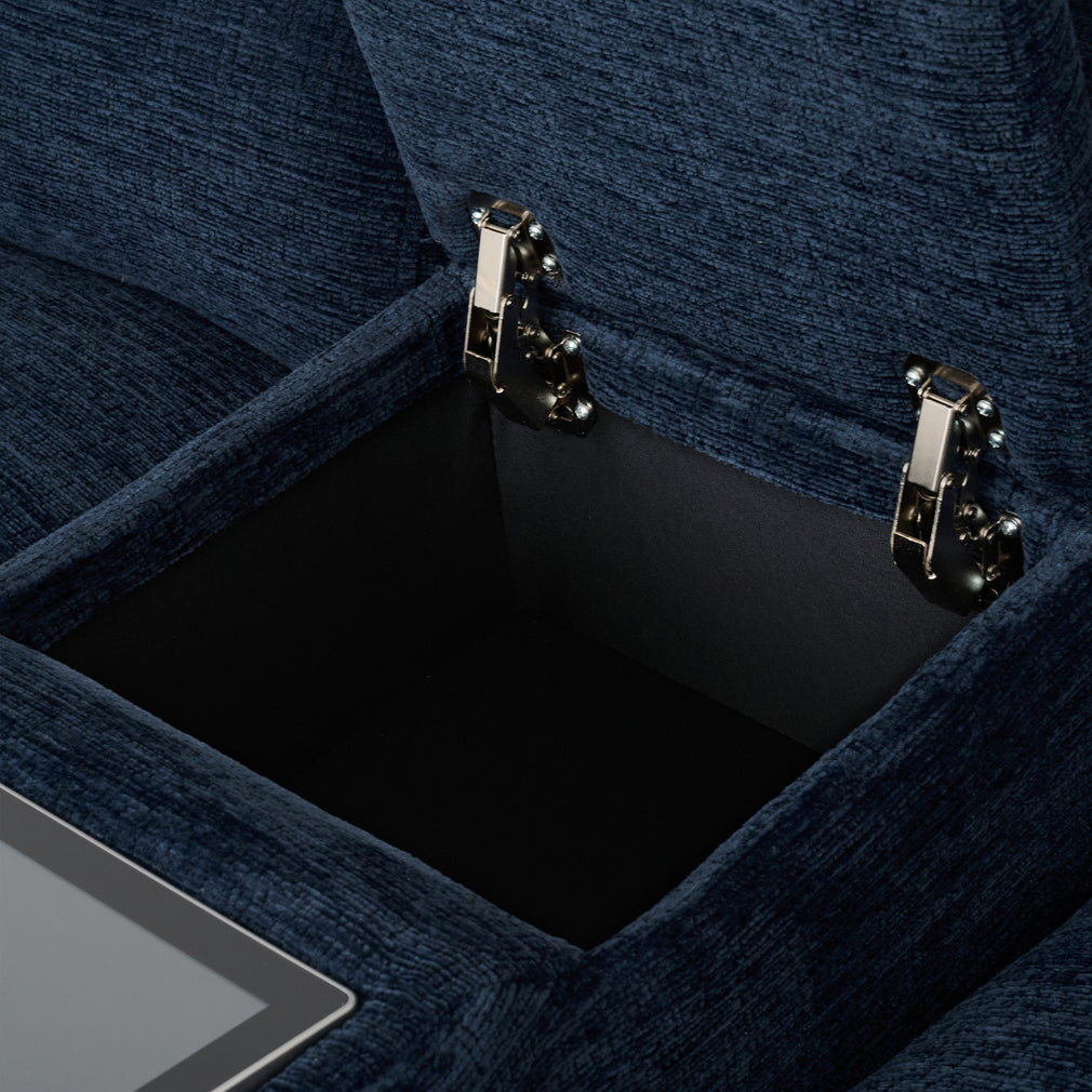 Odeon - 2.5 Seat Power Recliner With Touchscreen In Fabric Grade F6