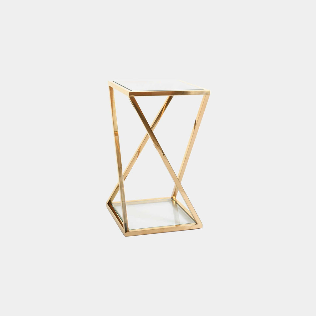 Auric - Glass End Table