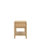 Lamp Table With Drawer With Oak Finish