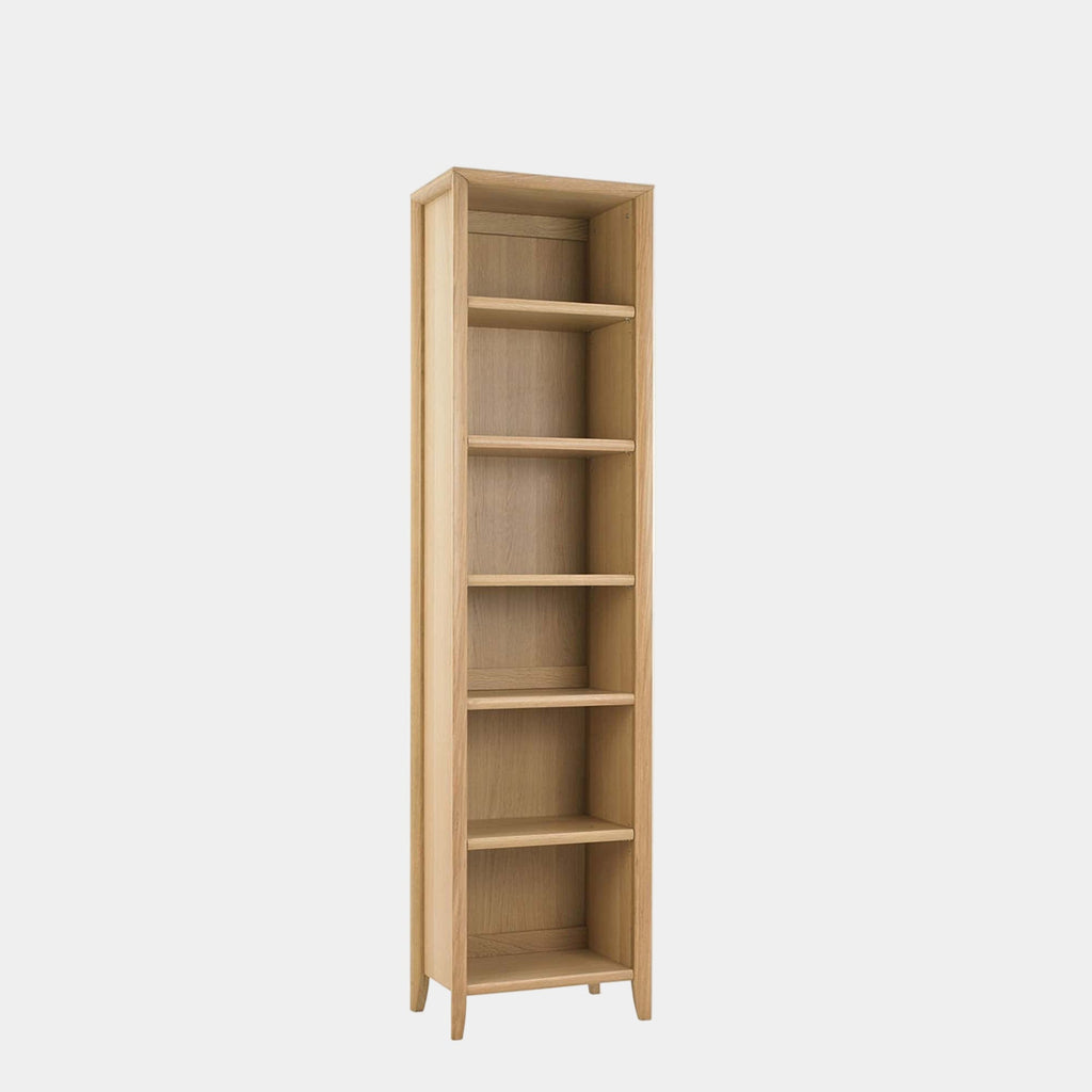 Bremen Narrow Bookcase Oak