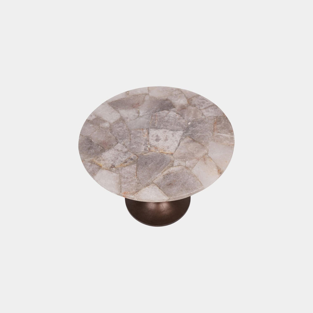 Gemstone - Stone Side Table