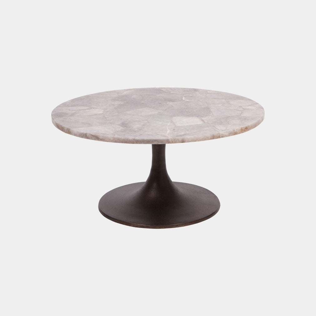 Gemstone - Stone Side Table 80cm