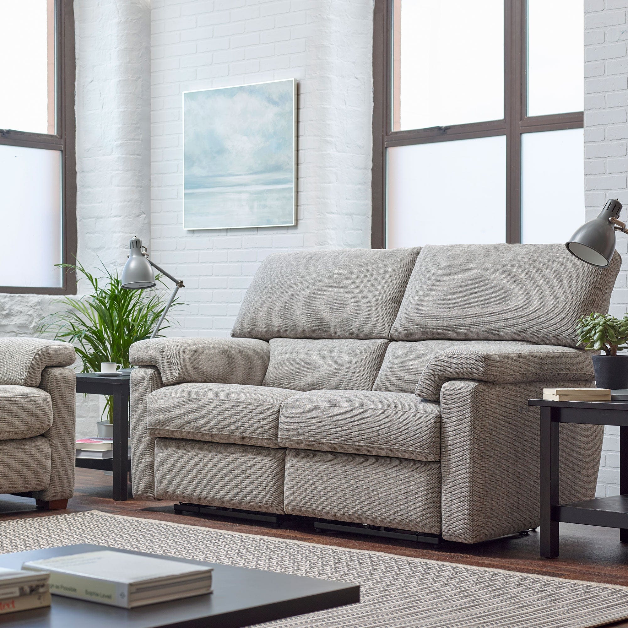 Crafton - 3 Seat Large Sofa In Fabric