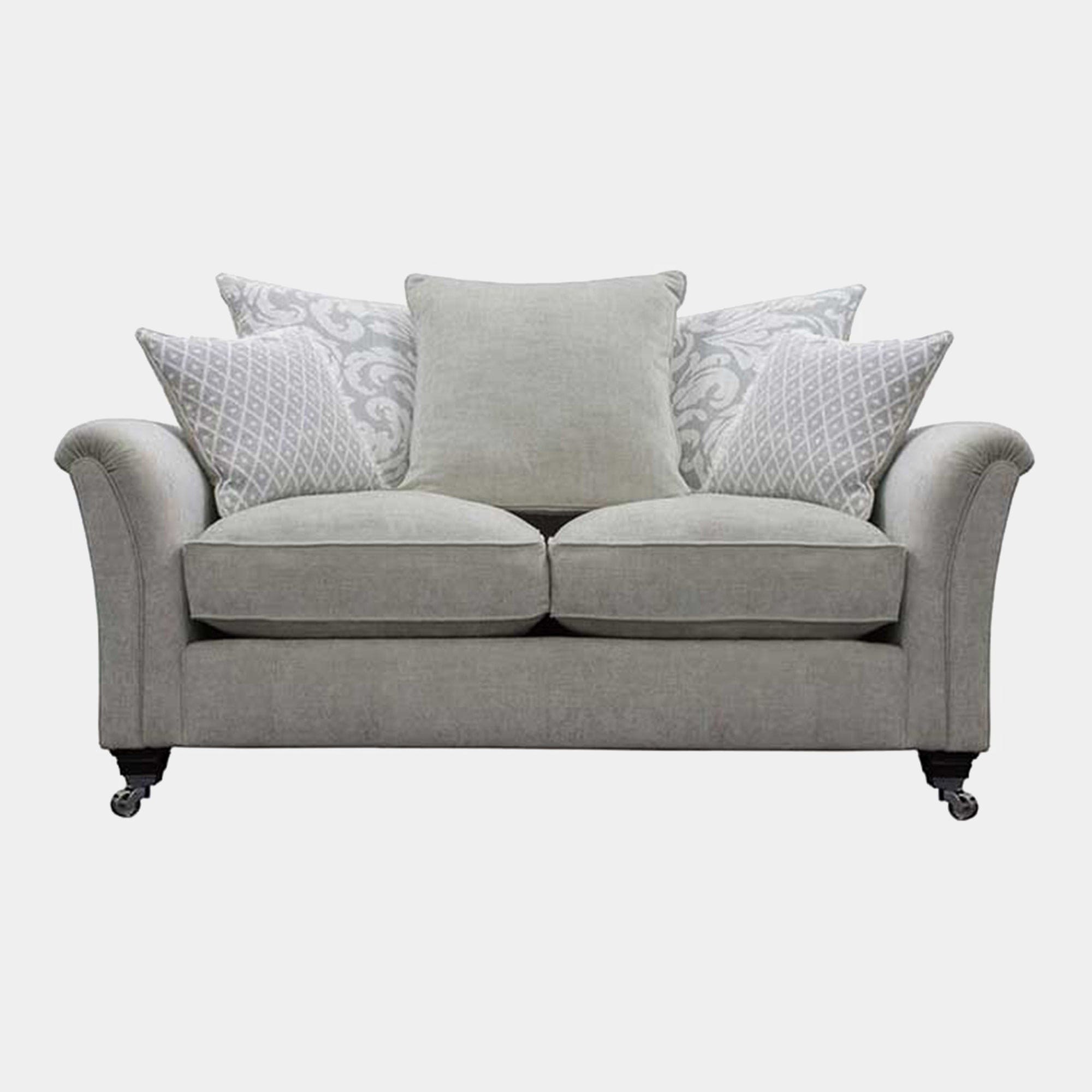 Parker Knoll Devonshire - Pillow Back 2 Seat Sofa In Grade A Fabric