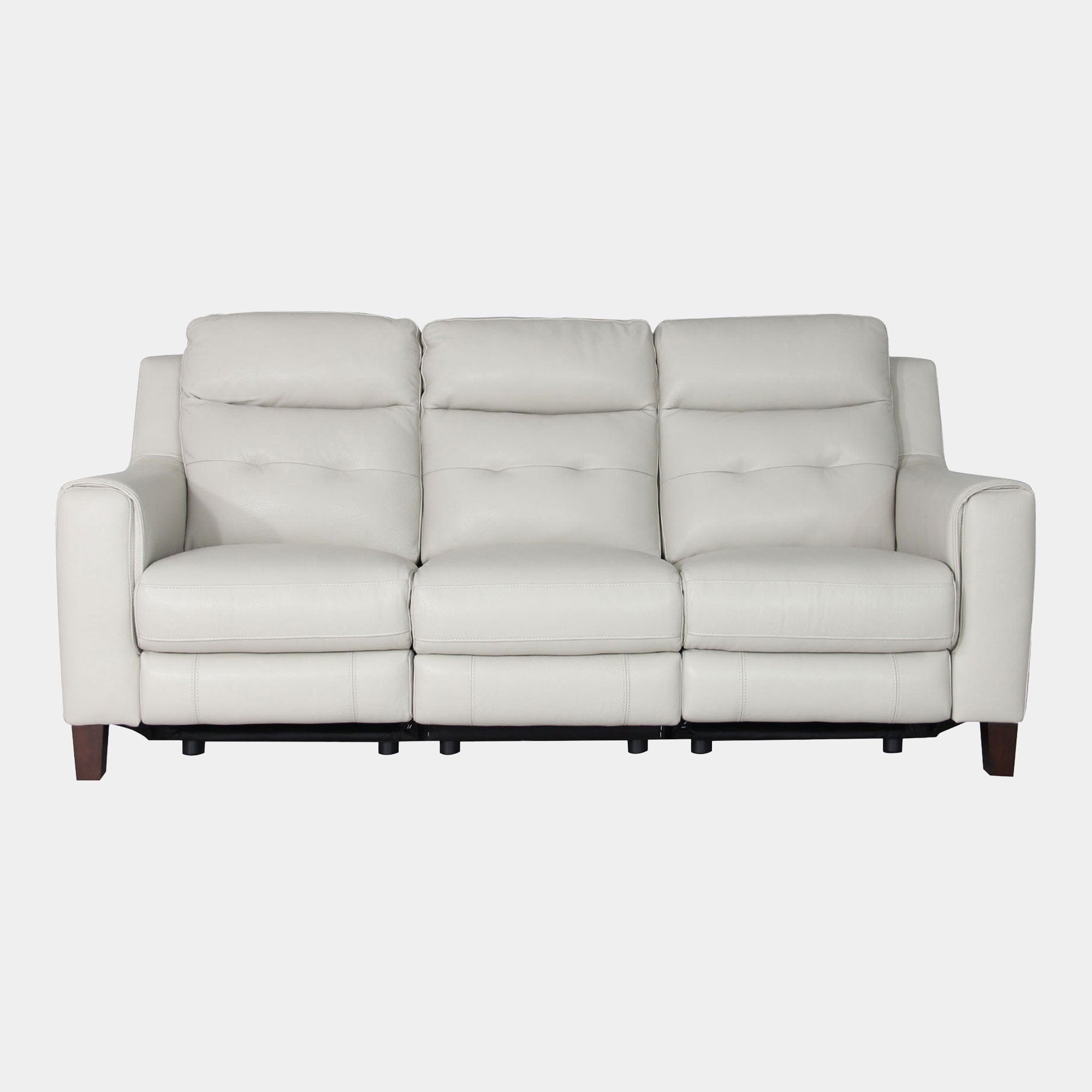 Caserta - 3 Seat Sofa With Power Recliners In Leather Cat 15 H/Split