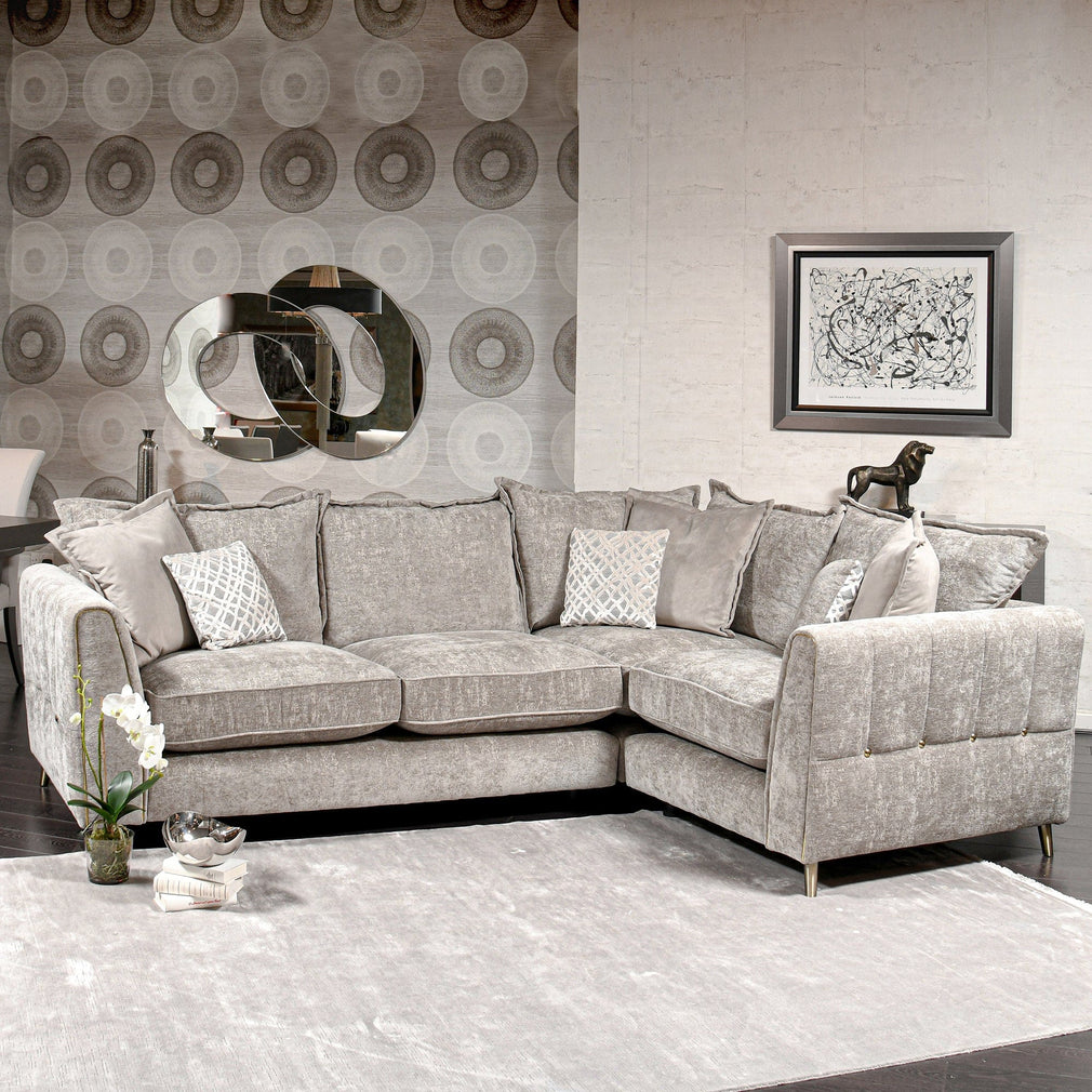 Adele - 3 Seat Sofa In Fabric Band 1 Pluto